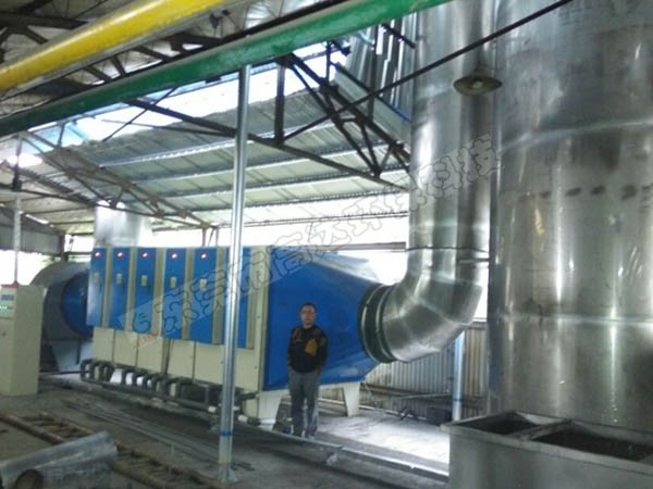 佛山空調銅管鑄造分廠(chǎng)廢氣治理工